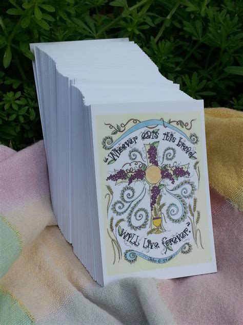 Catholic Prayer Cards Bulk Order of 100 Optional Variety up - Etsy