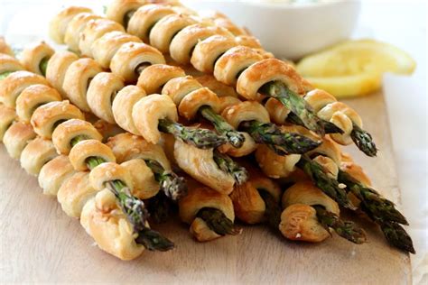 Puff Pastry Wrapped Asparagus | Dash of Savory | Cook with Passion