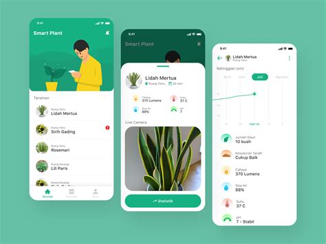 Smart Plant App by Muhammad Luthfi on Dribbble