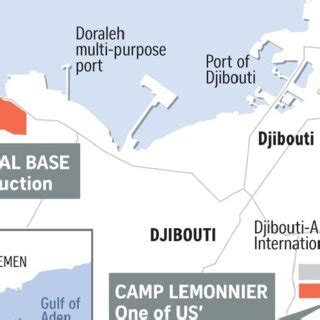 Location of Chinese Military Base in Djibouti Source : The Strait Times ...