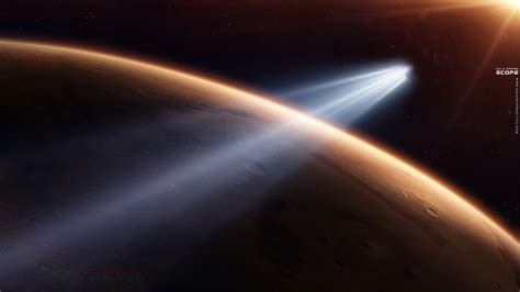 Download Space Siding Spring Comet Sci Fi Mars HD Wallpaper by Gabriel ...