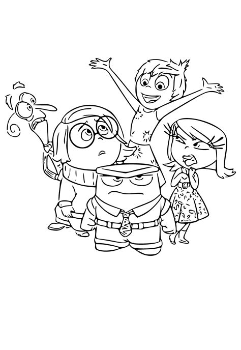 Free Printable Pixar Emotions Coloring Page for Adults and Kids ...