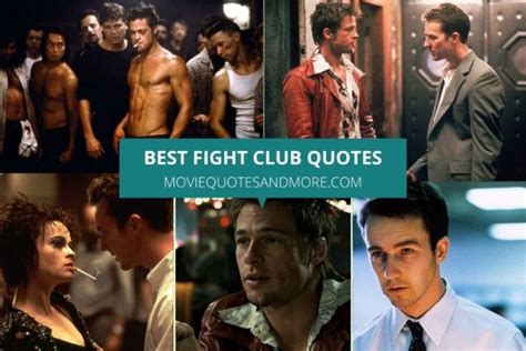 Brad Pitt Fight Club Quotes