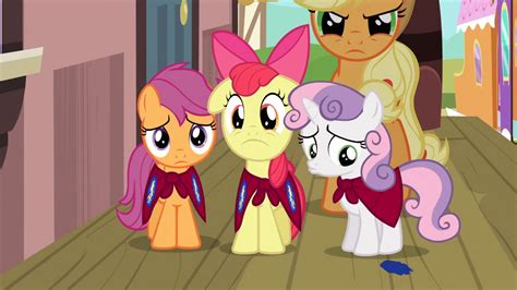 Image - CMC upset at being called blank flanks S03E04.png | My Little ...