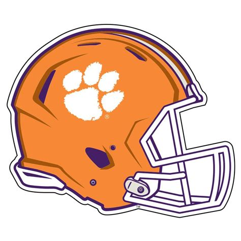 Tigers - Clemson 3" Helmet Decal - Alumni Hall