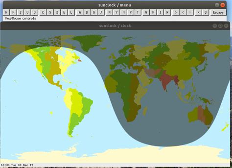 Day And Night World Map | Map Of World