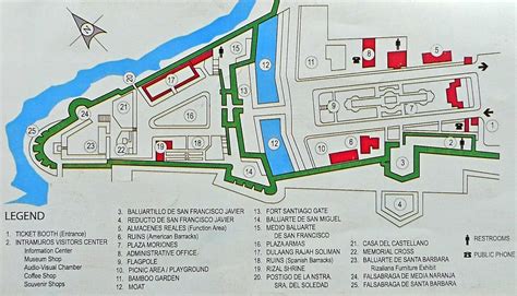 Fort Santiago Map | Fort santiago, Manila philippines, Philippines