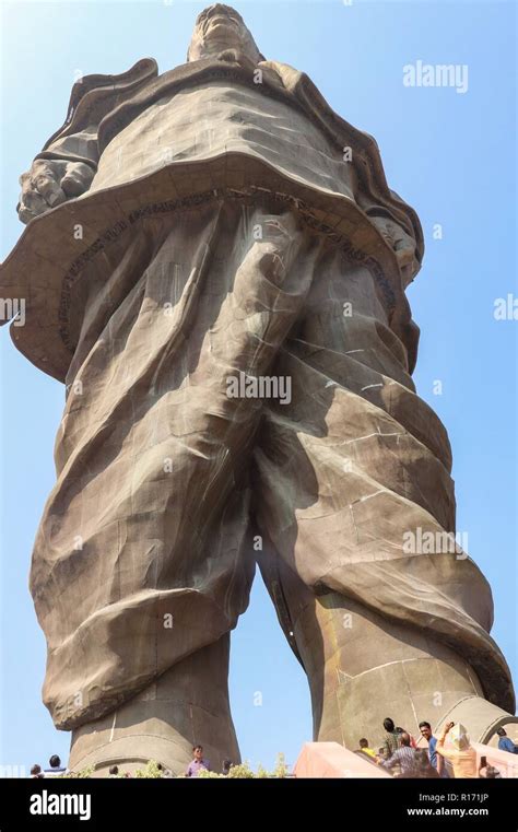 'Statue of unity", world's tallest statue with a height of 182 metre ...