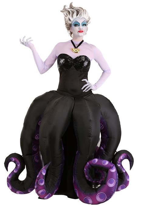 Ursula Inflatable Prestige Adult Costume, Official Disney The Little ...