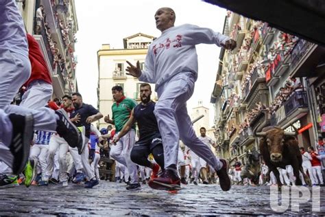 Photo: The Third Running of the Bulls at the San Fermin Festival 2023 ...