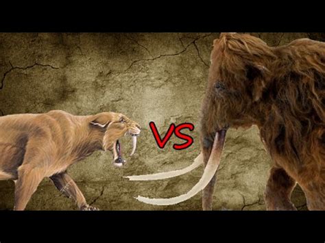 Saber-Toothed Tiger Pride vs Woolly Mammoth | SPORE - YouTube