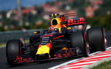 Hämta bilder 4k, Max Verstappen, 2017, raceway, Red Bull Racing, RB13, Formel 1, F1, Formula One ...