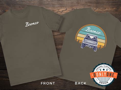 Vintage Ford Bronco T-shirt, Ford Bronco Tee, Bronco Shirt, Bronco ...