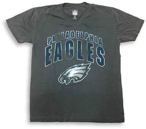 Nfl Team Apparel Philadelphia Eagles Adult T Shirt X 1652 | Seknovelty