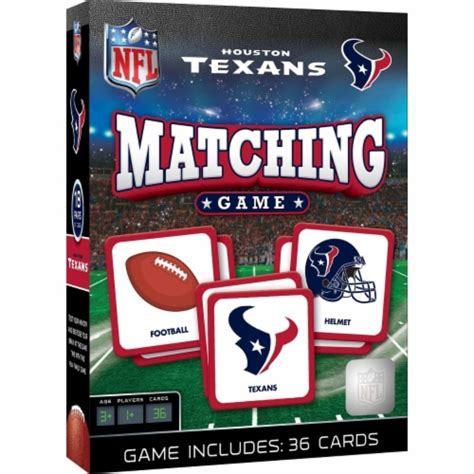 NFL Houston Texans Matching Game, 1 ct - Kroger