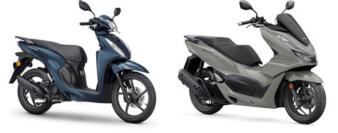 Honda PCX 125 und Vision 110 2023