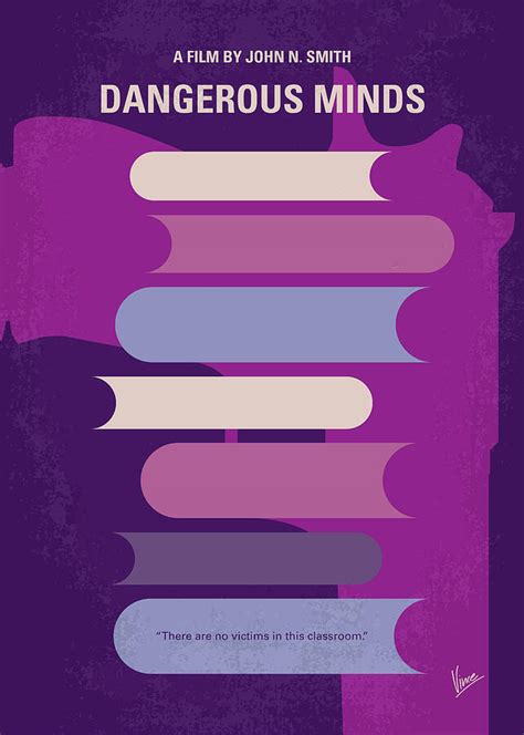 No655 My Dangerous Minds minimal movie poster Digital Art by Chungkong Art | Pixels