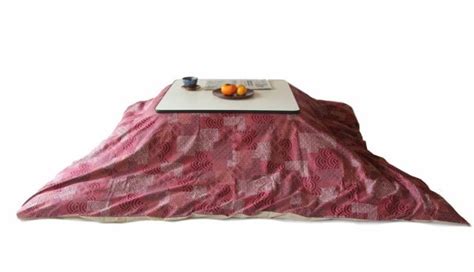 Japanese Kotatsu Futon Cover Fabric Maiha Pink Red | Futon Tokyo