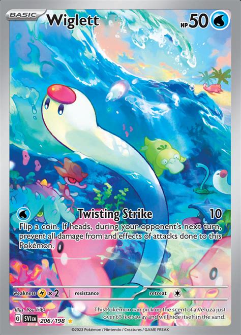 Wiglett - Scarlet & Violet - Illustration Rare - Pokemon TCG - DigitalTQ