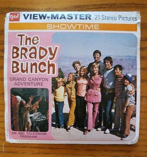 gaf B568 The Brady Bunch Grand Canyon Adventure TV Show view-master Reels Packet | #2095055349