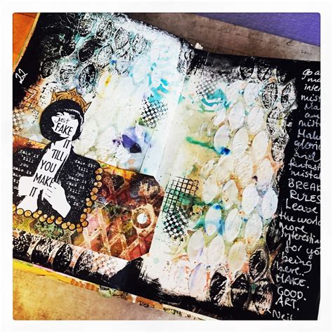 Scrappiness: Color me positive ~ art journaling