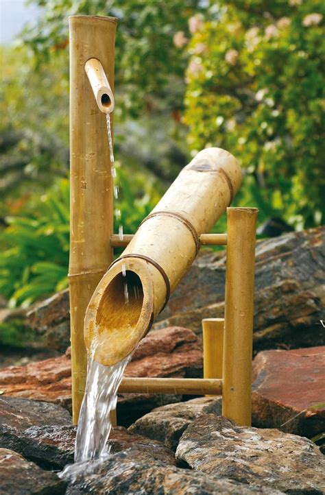 Bamboo Rocking Water Garden Fountain 12 Beautifully - Etsy