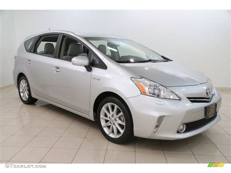 2012 Classic Silver Metallic Toyota Prius v Five Hybrid #109689446 Photo #5 | GTCarLot.com - Car ...