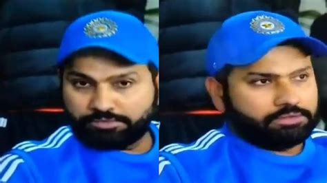 IND VS AFG: Rohit Sharma Seethes In Dressing Room; Livid Reaction To Shubman Gill's Boundary ...