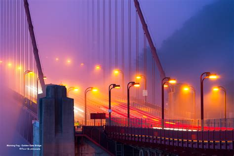 Wallpaper : sanfrancisco, California, morning, bridge, USA, fog, golden, gate, colorful, sfist ...