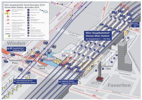 VIENNA HAUPTBAHNHOF & MEIDLING INFO Unten finden Sie den Hauptbahnhof Wien Plan: Wien Hbf Plan ...