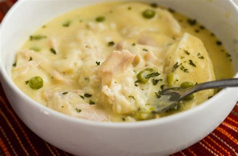 Easy Slow Cooker Chicken and Dumplings with Biscuits - Mommy Hates Cooking