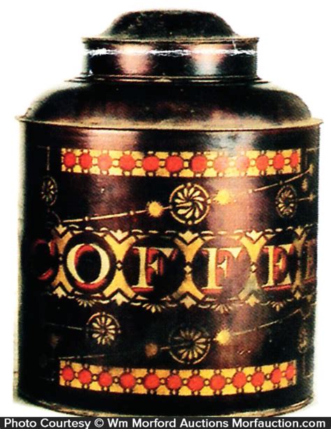 Vintage Coffee Canister • Antique Advertising