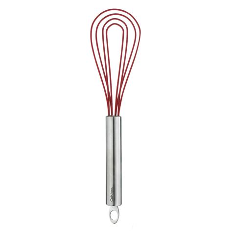 Cuisipro 10-Inch Silicone Flat Whisk, Red - Walmart.com - Walmart.com