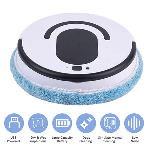 Robot Vacuum Cleaner Mopping Robot Fully Automatic Mopper Powerful ...