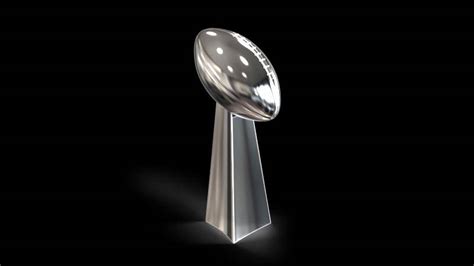 Vince Lombardi Trophy Replica, Super Bowl 48, XLVIII Seattle Seahawks