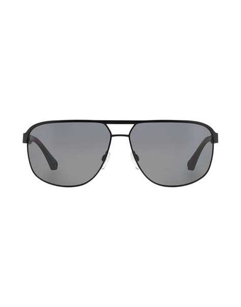 Emporio armani Sunglasses in Black for Men | Lyst