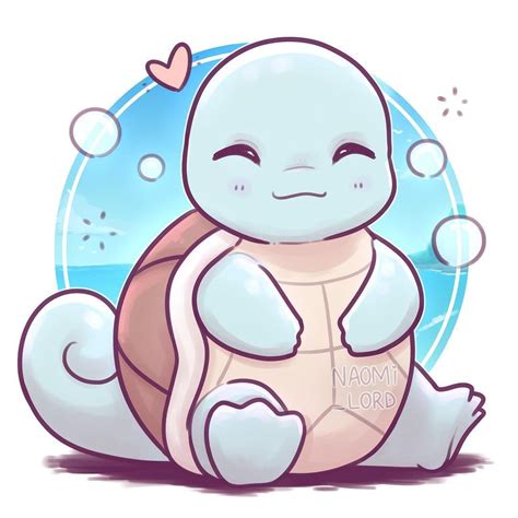 Squirtle Kawaii Pokemon Sketch Cute Pokemon Wallpaper Pokemon Decal ...