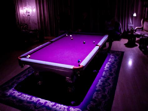 Purple Pool Table at The Purple Bar - Sanderson Hotel, Lon… | Flickr