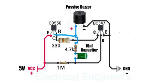 Buzzer Circuit Diagram Avr