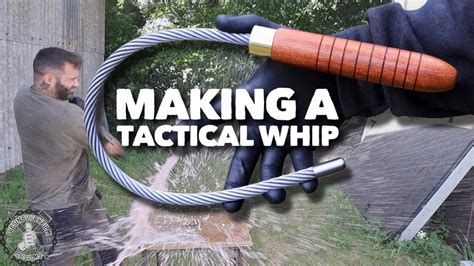 Making a Tactical Whip | Making a Tactical Whip | By DiesInEveryFilm Customs