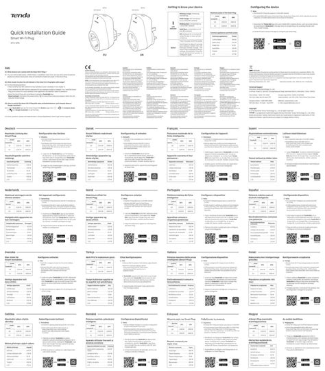 Tenda SP3 Smart WiFi Plug Installation Manual and Troubleshooting Guide