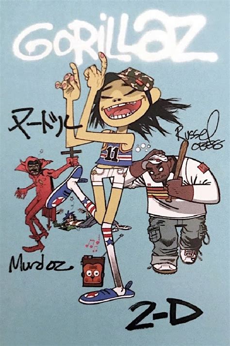 Pin by Maya Quedz on gorillaz | Gorillaz, Gorillaz art, Monkeys band