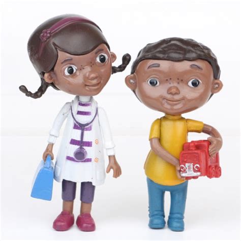 Disney Doc McStuffins 6 Piece Figure Set Figurine Playset Girls | Toy ...