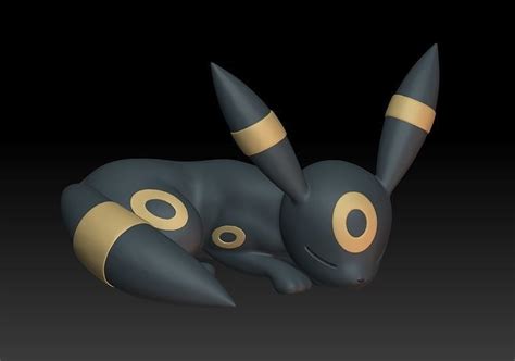 Pokemon Umbreon 3D model 3D printable | CGTrader