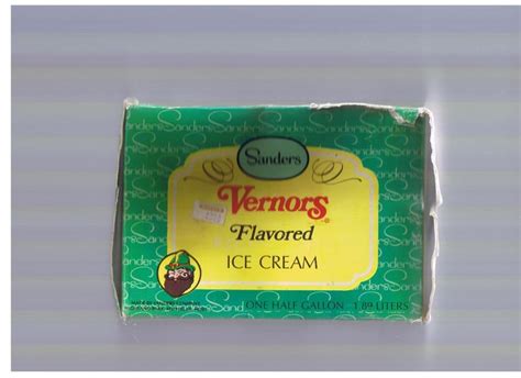 Sanders Vernors Ice Cream....I loved this stuff! | Ice cream, Flavors ...