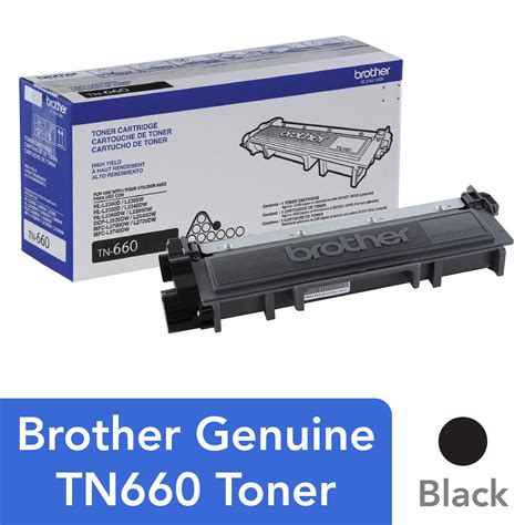 Replacement High Yield Black Toner Cartridge Brother Genuine TN660 ...