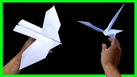 How To Make A Paper Airplane Flapping Wings Paper Planes 紙飛行機 – Otosection