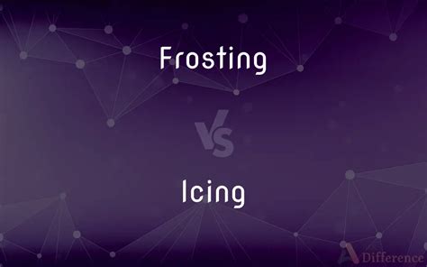 Frosting vs. Icing — What’s the Difference?