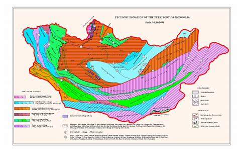 Terrane Map of Mongolia