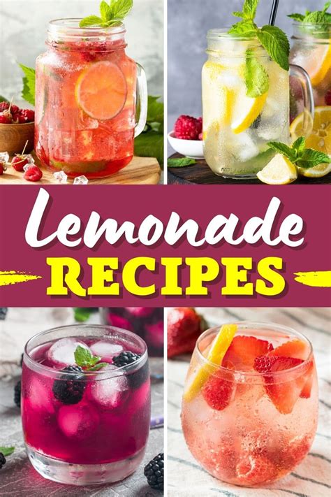 20 Best Lemonade Recipes You Need To Try - Insanely Good